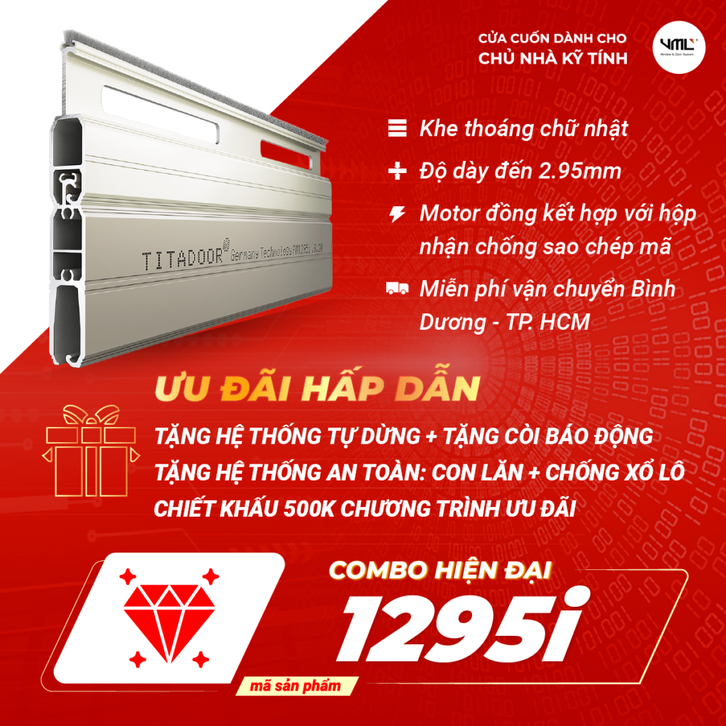 Cửa cuốn Đức - Cửa cuốn Việt Minh Long