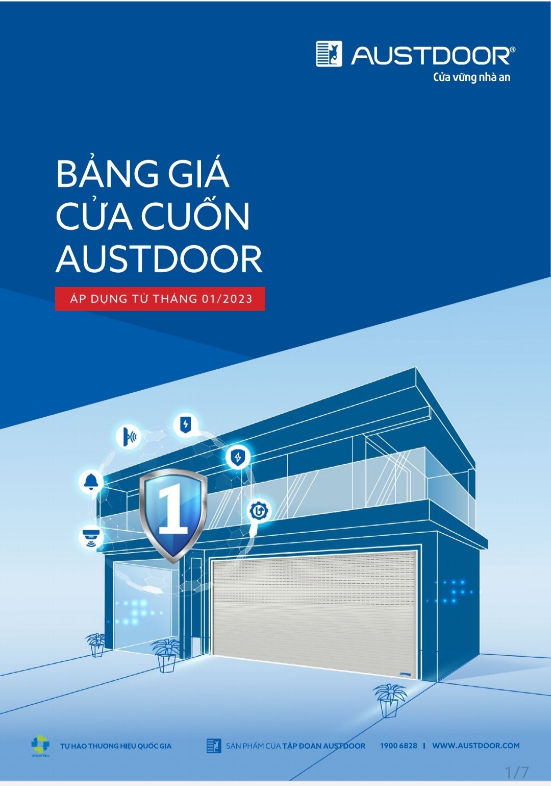 Cửa Cuốn Austdoor - Giải Pháp An Toàn Và Hiện Đại Cho Mọi Gia Đình