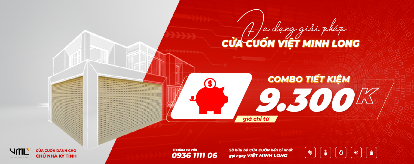 Cửa cuốn Đức - cửa cuốn Việt Minh Long