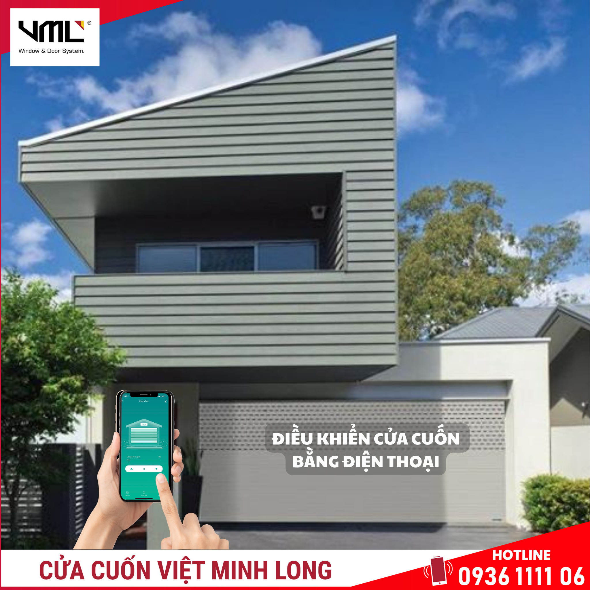 Cửa cuốn Đức - Cửa cuốn Việt Minh Long