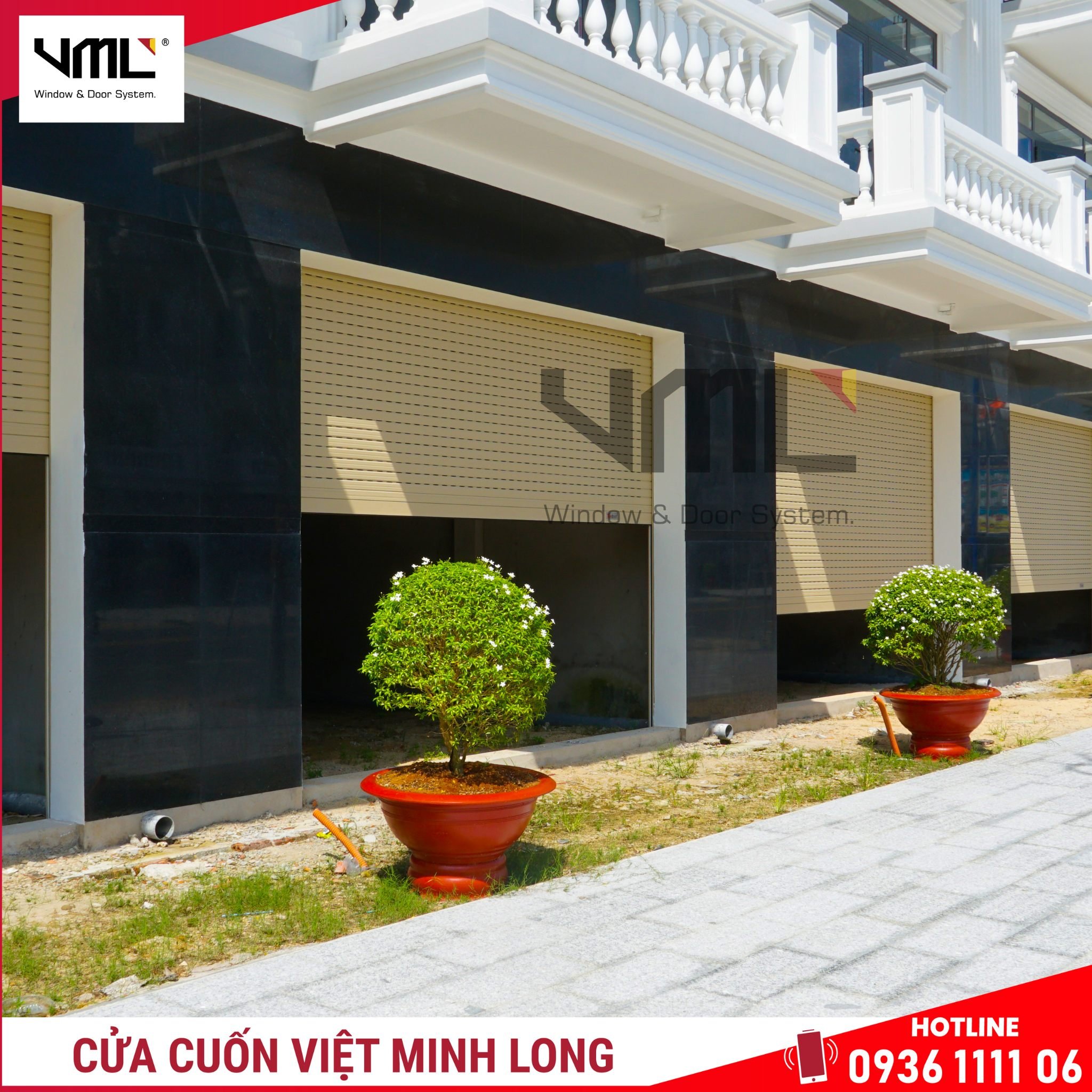 Cửa cuốn Đức - Cửa cuốn Việt Minh Long