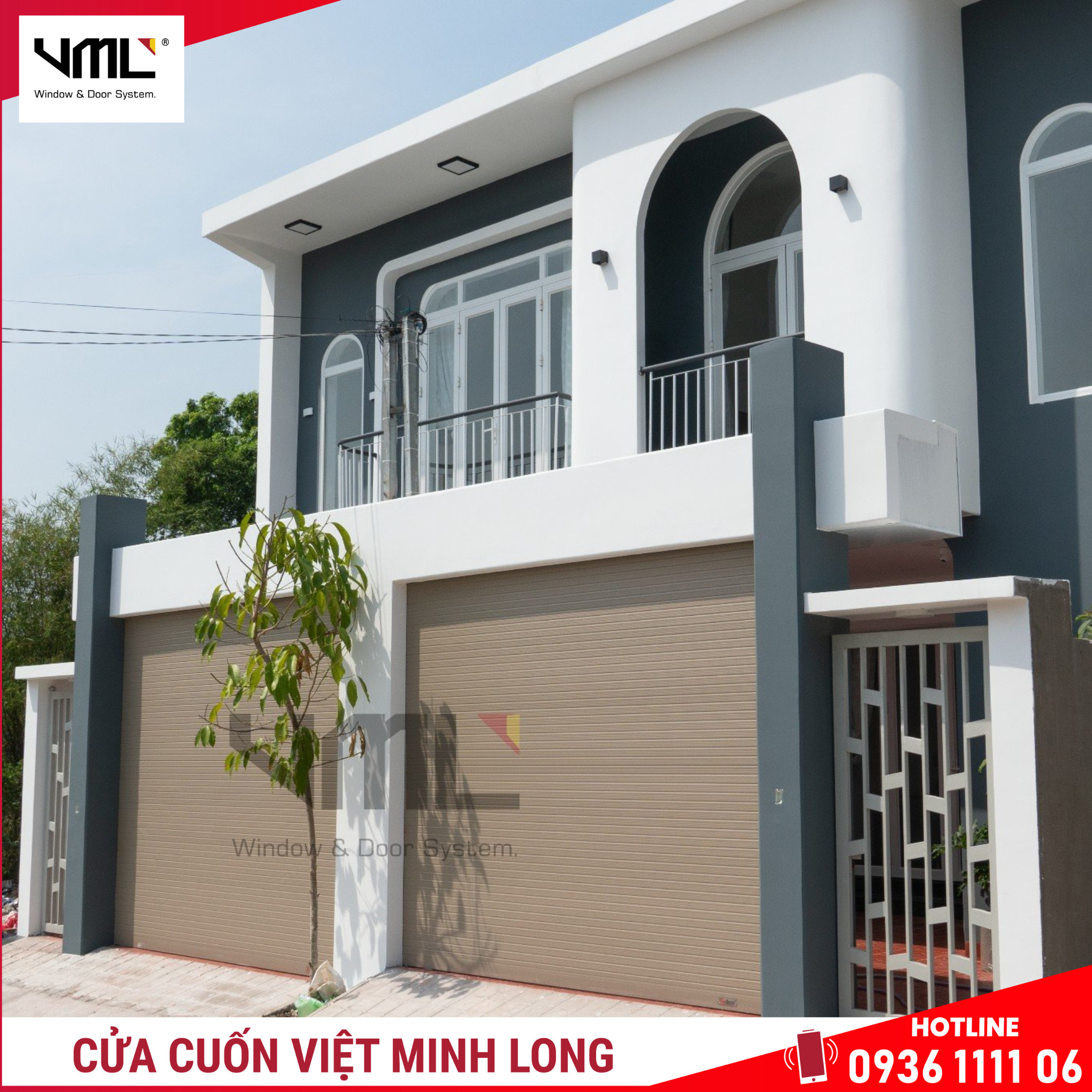 Cửa cuốn Đức - Cửa cuốn Việt Minh Long