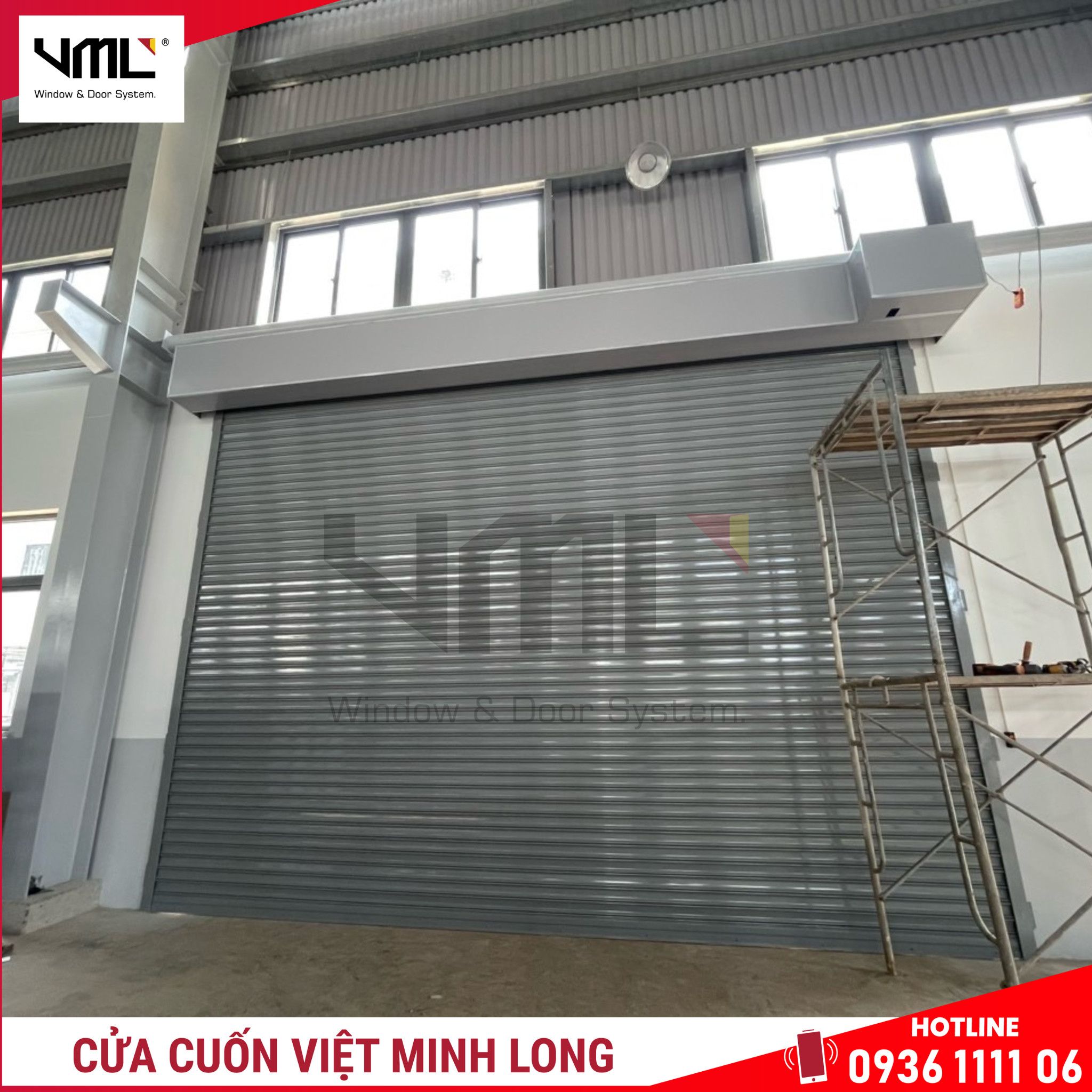 Cửa cuốn Đức - Cửa cuốn Việt Minh Long