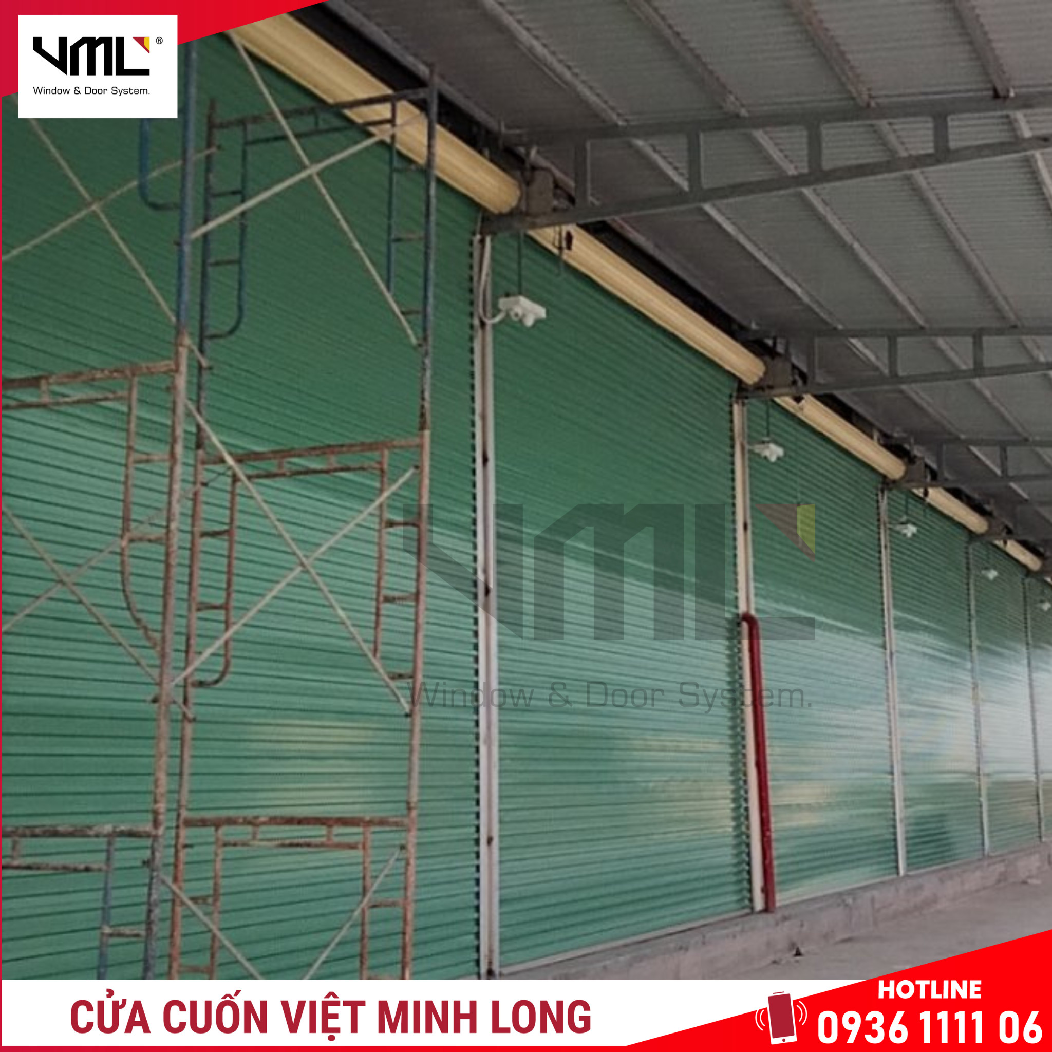 Cửa cuốn Đức - Cửa cuốn Việt Minh Long