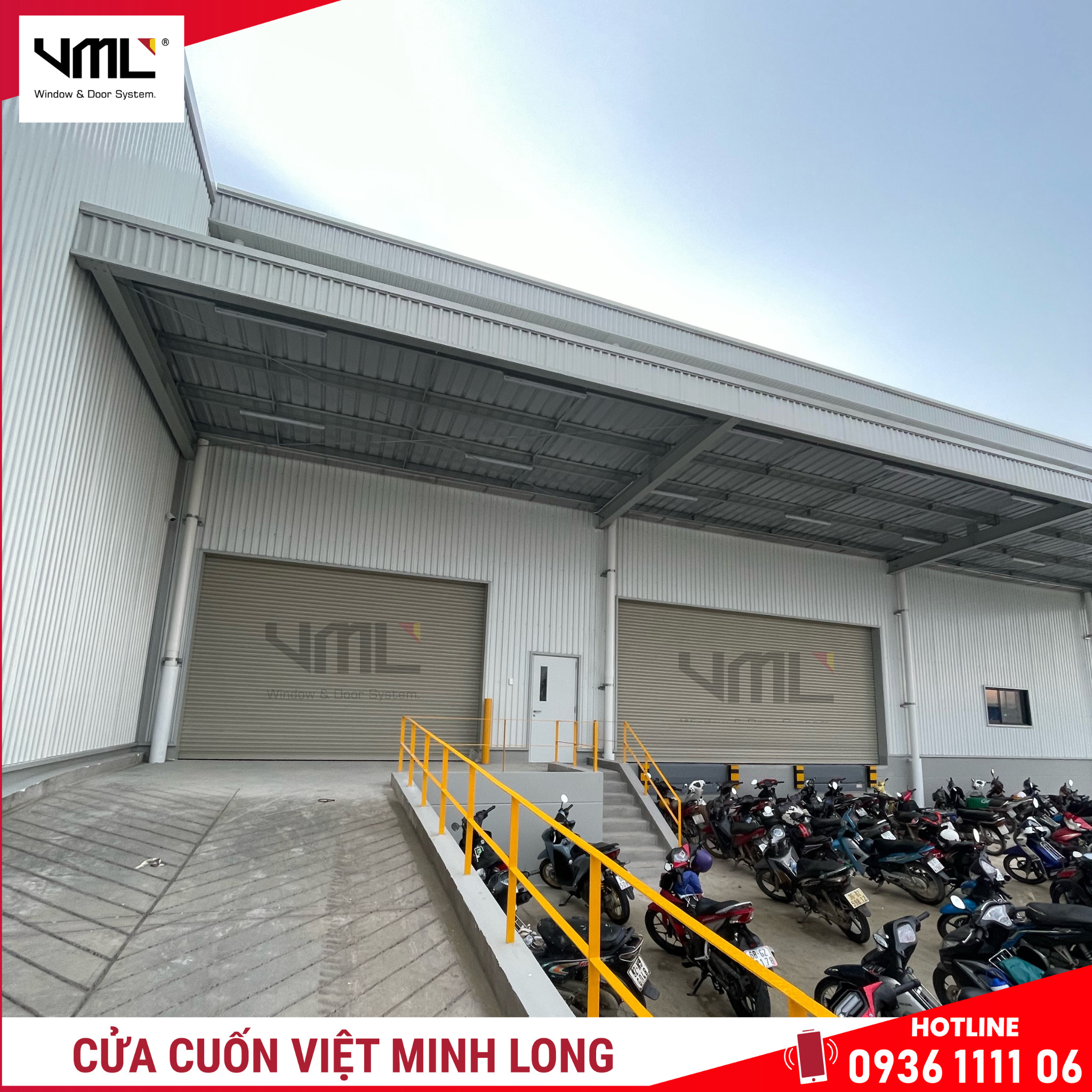 Cửa cuốn Đức - Cửa cuốn Việt Minh Long